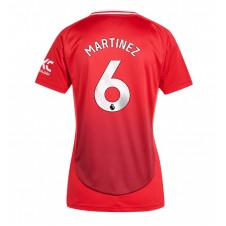 Manchester United Lisandro Martinez #6 Hjemmedrakt Kvinner 2024-25 Kortermet